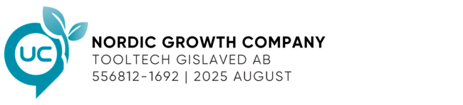 UC Kreditvärdigt företag – Tooltech Gislaved AB